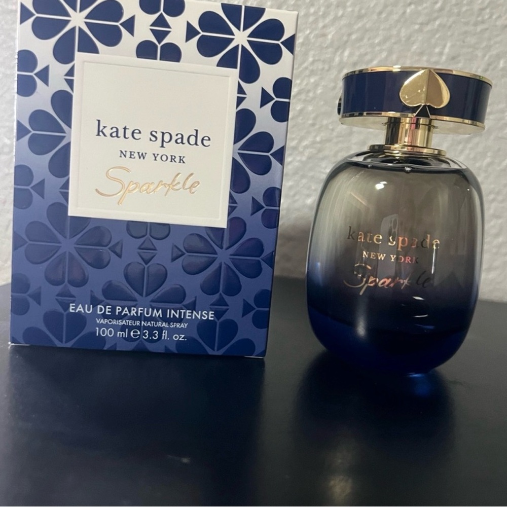 Kate Spade Sparkle Perfume in Blue and Gold
